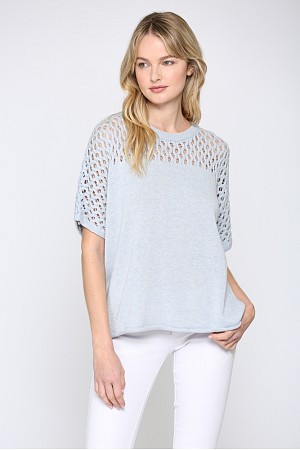 LIGHTWEIGHT SHORT SLEEVE SWEAT ...